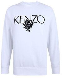 KENZO - (Wmns) Printing Round-Neck Swea - Lyst