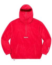 Supreme - X Polartec Facemask Half Zip Pullover - Lyst