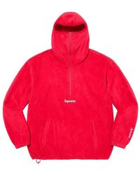 Supreme - X Polartec Facemask Half Zip Pullover - Lyst
