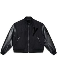 adidas - Y-3 Letterman Jacket - Lyst