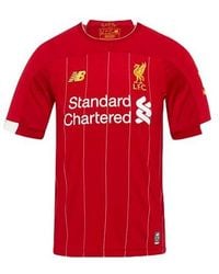 New Balance - Liverpool Home Soccer Jersey Fan Edition Asia Sizing - Lyst