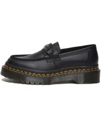 Dr. Martens - Penton Bex Double Stitch Leather Loafers - Lyst