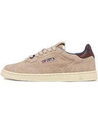 Autry - (Wmns) New Flat Low Suede 'Ecru And Fudgesickle' - Lyst