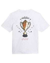 adidas - Originals X Human Made Crossover Casual Sports Round Neck Breathable Short Sleeve - Lyst