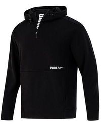 PUMA - Half Zip Jacket - Lyst