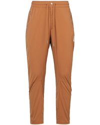 Nike - Statement Essentials Solid Color Straight-Leg Casual Pants/Trousers Copper - Lyst