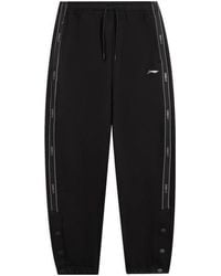 Li-ning - Logo Striped Joggers Pants - Lyst