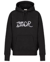 Dior - X Peter Doig Crossover Fw21 Logo Embroidered Pullover - Lyst