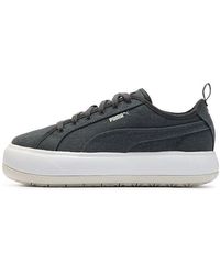 PUMA - (Wmns) Suede Mayu Canvas 'Ebony' - Lyst