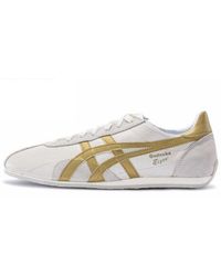 onitsuka tiger gold white
