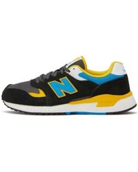 New Balance - New Balance 'Black Yellow' - Lyst