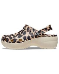 Crocs™ - (Wmns) Classic Platform 'Leopard' - Lyst