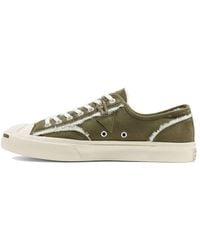 Converse - Faux Fur-Lined Leather Jack Purcell - Lyst