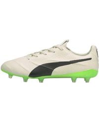 PUMA - King Platinum 21 Vegan Fg Ag 'Ivory Glow Glare' - Lyst