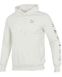 PUMA - Sports Running Casual Loose Hooded Pullover Long Sleeves - Lyst