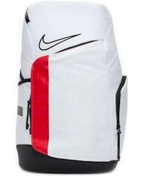 Nike - Elite Pro Large Capacity Basketball Schoolbag Backpack White - Lyst