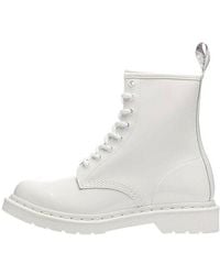 Dr. Martens - (Wmns) 1460 Mono Martin Boots - Lyst