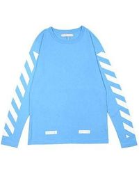 Off-White c/o Virgil Abloh - C/O 13 Alphabet Stripe Long Sleeves O 13T - Lyst