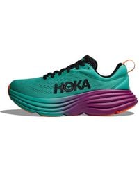 Hoka One One - (Wmns) Bondi 8 'Electric Aqua' - Lyst