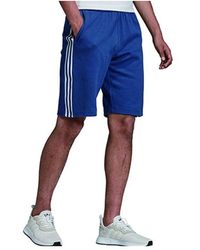 adidas - Originals Lockup Lng Shrt Side Stripe Sports Shorts - Lyst