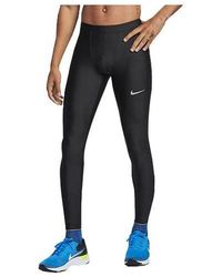 Nike - Dri-Fit Logo Tight Sports Gym Pants - Lyst