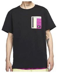 Nike - Sportswear Zipper Pocket Design Short Sleeve - Lyst