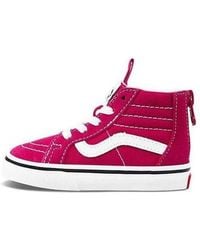Vans - Sk8-Hi Zip Toddler Rose - Lyst