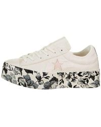 Converse - (Wmns) One Star Platform Ox Canvas Shoes - Lyst