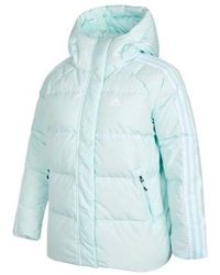 adidas - (Wmns) Faux Suede Puffy Down Jacket Asia Sizing - Lyst