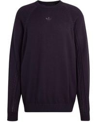 adidas - Originals Premium Knitted Sweatshirt Asia Sizing - Lyst