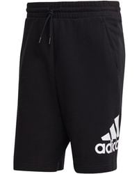 adidas - Essentials Big Logo French Terry Shorts - Lyst