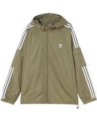 adidas - Originals 3-Stripes Wb Hooded Track Jacket - Lyst