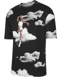 Nike - Casual Printing Round Neck Pullover Short Sleeve T-Shirt - Lyst