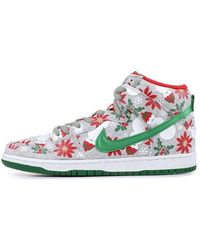 Nike - X Concepts Sb Dunk High Premium 'Ugly Christmas Sweater' - Lyst