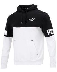 PUMA - Power Logo Printing Colorblock Sports - Lyst