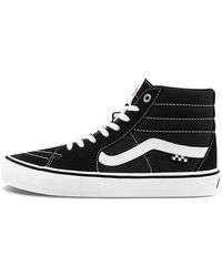 Vans - Skate Sk8-Hi 'Checkerboard - Lyst