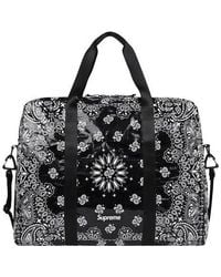 Supreme - Bandana Tarp Large Duffle Bag - Lyst