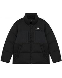 New Balance - Short Down Jacket - Lyst