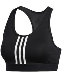 adidas - (Wmns) Don'T Rest 3-Stripes Bra Asia Sizing - Lyst