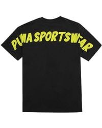 PUMA - Slogan Sportswear Tee - Lyst