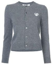 COMME DES GARÇONS PLAY - (Wmns) Cardigan Emblem - Lyst