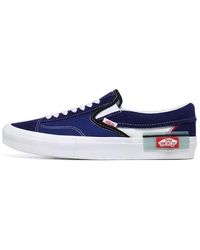 Vans - Classic Slip-On Cap 'Blueprint' - Lyst