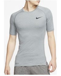 Nike - Pro Training Tight Short Sleeve - Lyst