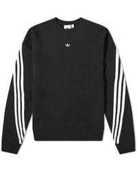 adidas - Originals 3-Stripes Wrap Cr Crewneck - Lyst