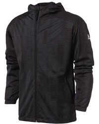 adidas - Sports Training Reflective Printing Hooded Knit Jacket - Lyst