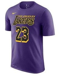 Nike - Nba City Limited Jersey 2018-2019 Los Angeles Lakers Lebron James No. 23 Ao0897-551 - Lyst