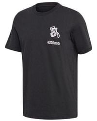 adidas - X Disney Goofy Crossover Logo Short Sleeve - Lyst