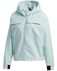 adidas - (Wmns) Style Shell Jkt Casual Sports Hooded Jacket - Lyst