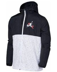 Nike - As J Jm Clscs Windwear Jkt Colorblock Hooded Jacket - Lyst