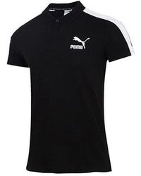 PUMA - Iconic T7 Polo Shirt - Lyst